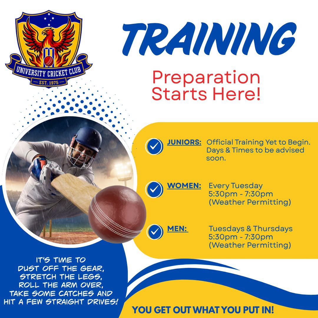 Training 2026-27